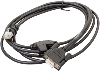 Honeywell Cable: RS232, black, DB9, 2.9m (9.5’), straight, 5V external power