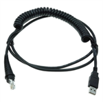 Honeywell cable: USB, black, Type A, 2.9m, coiled, host power