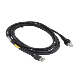 Honeywell kabel pro Granit - USB, černý, rovný, 3m, 5V napájení, bez feritu