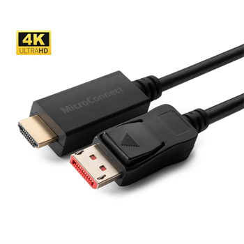 Kabel HDMI C-TECH DisplayPort/HDMI, 1m