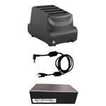 Zebra 4-slotová nabíječka náhradních baterií pro TC53/TC58/TC73/TC78, napájecí zdroj a DC kabel